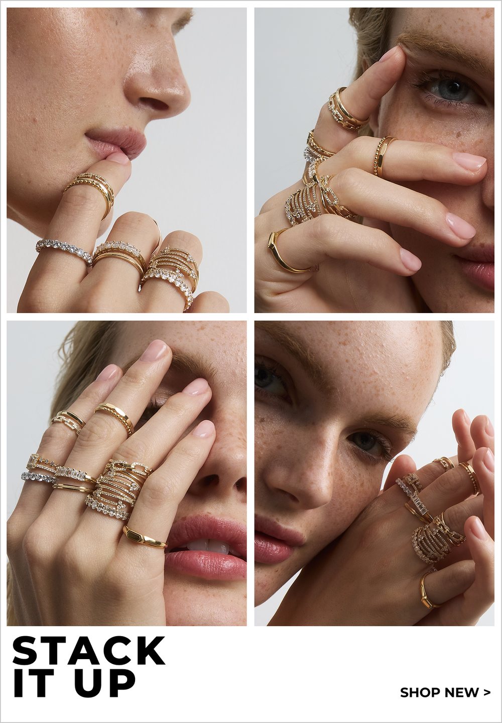 Montserrat in use in the James Allen Stack It Up campaign